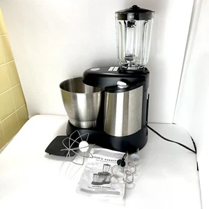 QVC Cook’s Essentials The Kitchen Machine Blender Stand Mixer in One Countertop - Picture 1 of 12