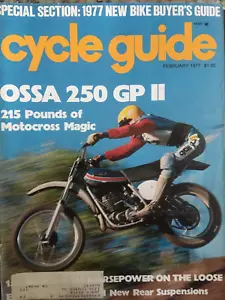 Cycle Guide Magazine February 1977 - Picture 1 of 3