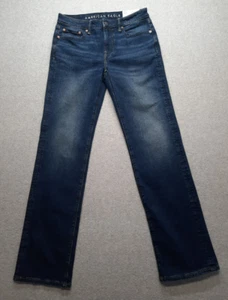 Neu mit Etikett American Eagle Herrenjeans 30 x 34 blau AE AirFlex Plus Original Bootcut - Bild 1 von 17