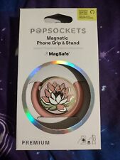 Popsockets PREMIUM- MAGSAFE-ENAMEL WATER LILY- Magnetic Phone Grip & Stand- NEW!