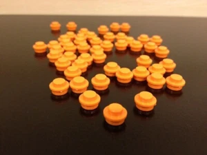 LEGO NUEVO Lote a Granel - Placa Plana Punto Redondo 100 Naranja 1x1 - Imagen 1 de 1