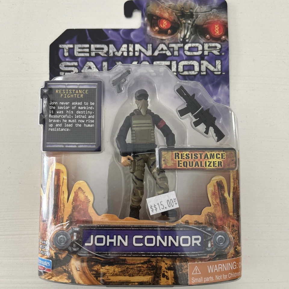 Terminator 4 Salvation 10cm Figure John Connor Resistance Equaliser