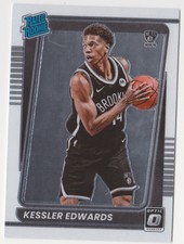 2021-22 Panini Donruss Optic Kessler Edwards Base Rated Rookie #154 Nets RC