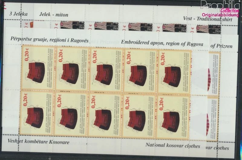 kosovo 22Klb-25Klb Feuille miniature (complète edition) neuf avec gom (9477682 - Photo 1/1