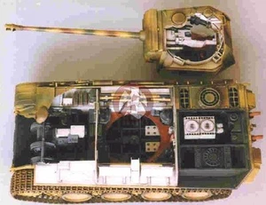 Tank Workshop 1/35 Panther Tank Interior con motor y compartimiento de motor 353078 - Imagen 1 de 1