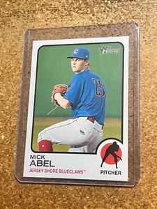 2022 Topps Heritage Minor League Baseball # 173 Mick Abel