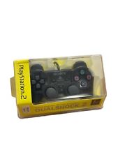 Sony PS2 Controller - Black (BRAND NEW MINT FACTORY SEALED) OEM