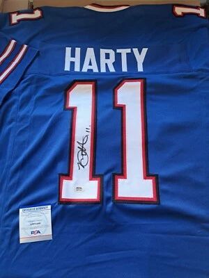 Deonte Harty Buffalo Bills Signed Blue Jersey PSA autograph XL - Image 1 of 4