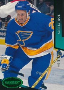 1993-94 Parkhurst EMERALD #442 TOM TILLEY - St. Louis Blues