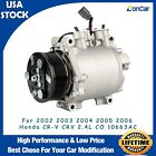 Ac A/C Compressor For 2002 2003 2004 2005 2006 Honda Cr-V Crv 2.4L Co 10663Ac