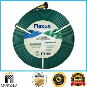 Durable Flexible Sprinkler & Outdoor Use 5/8in x 50 ft. Soaker Garden Hose New - Picture 1 of 5