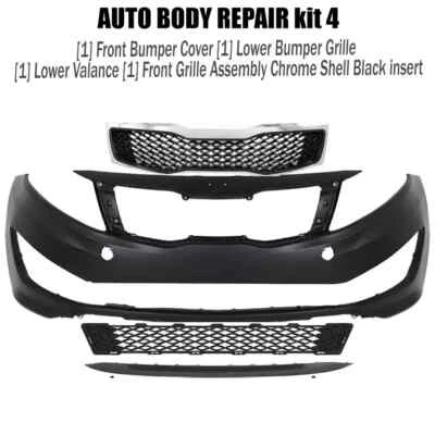Kit de montaje de cubierta de parachoques delantero y rejilla para Kia Optima SX 2011-2013 construido en Corea Foto 1 de 4