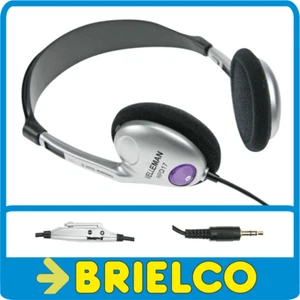 AURICULARES MULTIMEDIA ESTEREO CON CONTROL DE VOLUMEN CABLE 2M JACK 3.5MM BD1535 - Imagen 1 de 1
