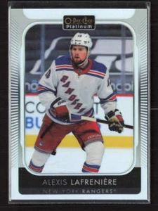 2021-22 O-Pee-Chee Platinum #30 Alexis Lafreniere Rainbow New York Rangers (T) - Picture 1 of 2