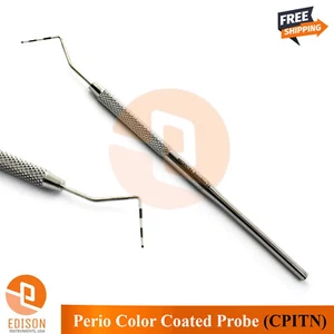 Dental CPITN Color Coded Probe Periodontal Screening Probes Pocket Depth Tools - Picture 1 of 2