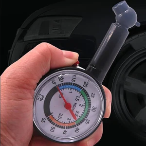 Car Tyre Tire Pressure Gauge For Car Auto Motorcycle Truck Bike Dial Meter - Picture 1 of 8