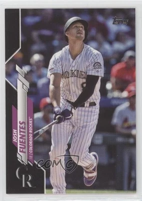 2020 Topps Update Black /69 Josh Fuentes #U-17 - Image 1 of 2