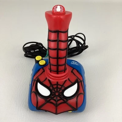 Marvel Spider-Man Plug And Play Video Game Controller Vintage 2004 Joystick - Image 1 of 4