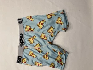 PSD Flyless Boxer Briefs Youth Size Medium Pizza - Picture 1 of 3