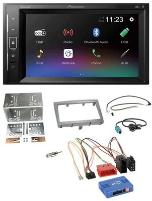 Pioneer DAB Lenkrad 2DIN Bluetooth USB Autoradio für Porsche Boxster 2004-2009 - Bild 1 von 4