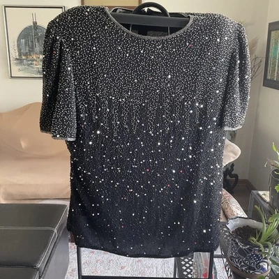 Vintage Stenay Sequin Top - Image 1 of 4