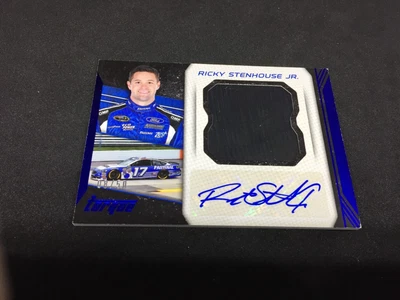 Ricky Stenhouse Jr 2016 Torque Racing Jumbo Tire Signature Auto 8/50 b - Image 1 of 2