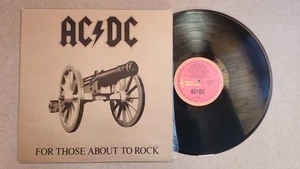 AC/DC - FOR THOSE ABOUT TO ROCK - Gatefold -  LP near mint - Picture 1 of 3