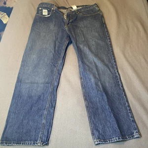 Cinch Jeans White Label Herren Mid Rise Relaxed Fit Straight Leg Blau Gr. 40x30 - Bild 1 von 13