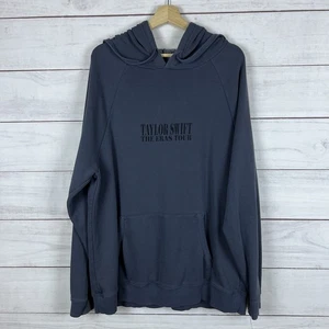Taylor Swift The Eras Tour Blue Hoodie Sweatshirt Size L 2023 Official Merch - Picture 1 of 7