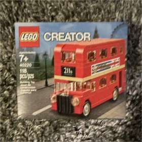 LEGO Creator London Bus 40220, 118 Pieces, Complete Set, Boxed, 7+