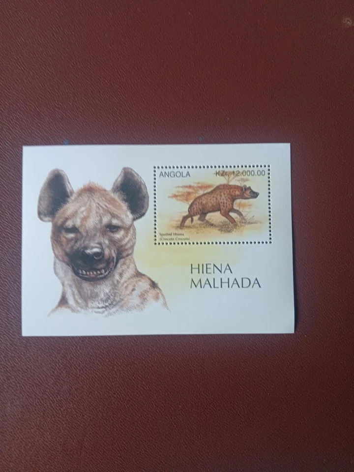 BLOC NEUF HYENE ANGOLA - MINT SHEET HYENA ANGOLA - Photo 1/1