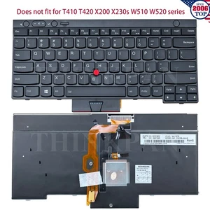 Nuevo teclado retroiluminado de EE. UU. con puntero para Thinkpad T430 T430s T530 W530 L430 X230 - Imagen 1 de 8
