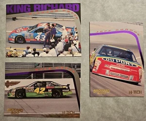 1994 Hi-Tech Brickyard 400 Rennkarten PROMO Set Jeff Gordon Kyle Richard Petty - Bild 1 von 2