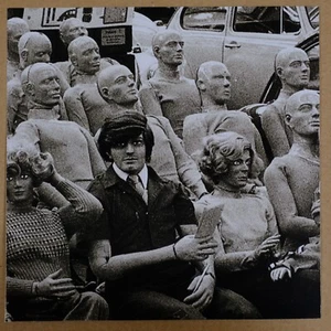 hand-made greetings card featuring VW CRASH TEST DUMMIES #2 ,  14.5cm blank card - Picture 1 of 1