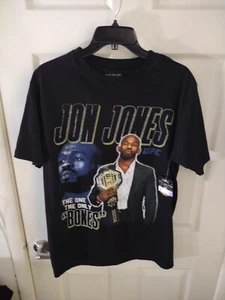 Jon Bones Jones UFC Heavy Weight Champion Belt T-shirt Size Medium New With Tags - Picture 1 of 5