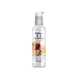 Swiss Navy 4 in 1 Playful Flavors Wild Passion Fruit 4 fluid ounce, New - Picture 1 of 2