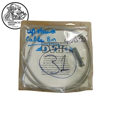 DRAG SPECIALTIES 48” STAINLESS STEEL BRAIDED THROTTLE CABLE #53303488B HARLEY - Image 1 of 4