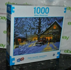 NEW TCG TOYS SURE LOX Jigsaw PUZZLE 1000 WINTER WONDERLAND The PERFECT TREE - Picture 1 of 1