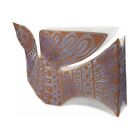 Dove Copper 3D Sculptural Judy Lumley Greetings Card from Lino Cut Designs + env