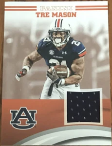 2015 Panini Auburn Team Collection Jersey Tre Mason TM-AU Tigers - Picture 1 of 2