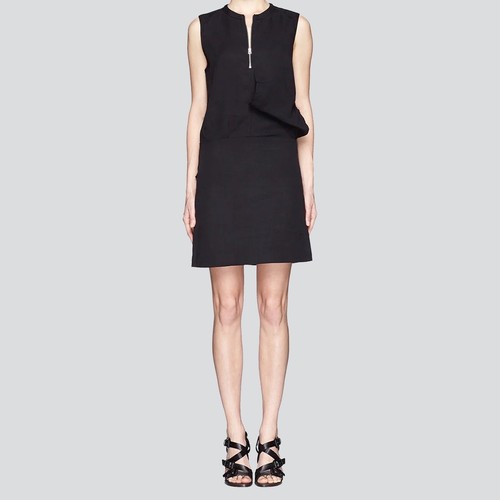 Abito donna nero Acne Studios Twist Fluid SS 14 taglia 38