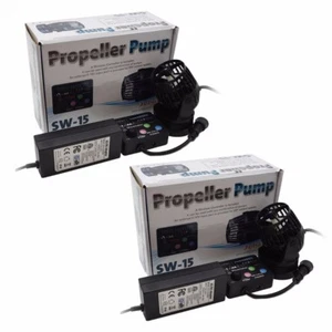 2 Packungen Jebao SW15 Reef Wave Maker mit Controller Powerhead Pumpe 110 V US - Bild 1 von 5