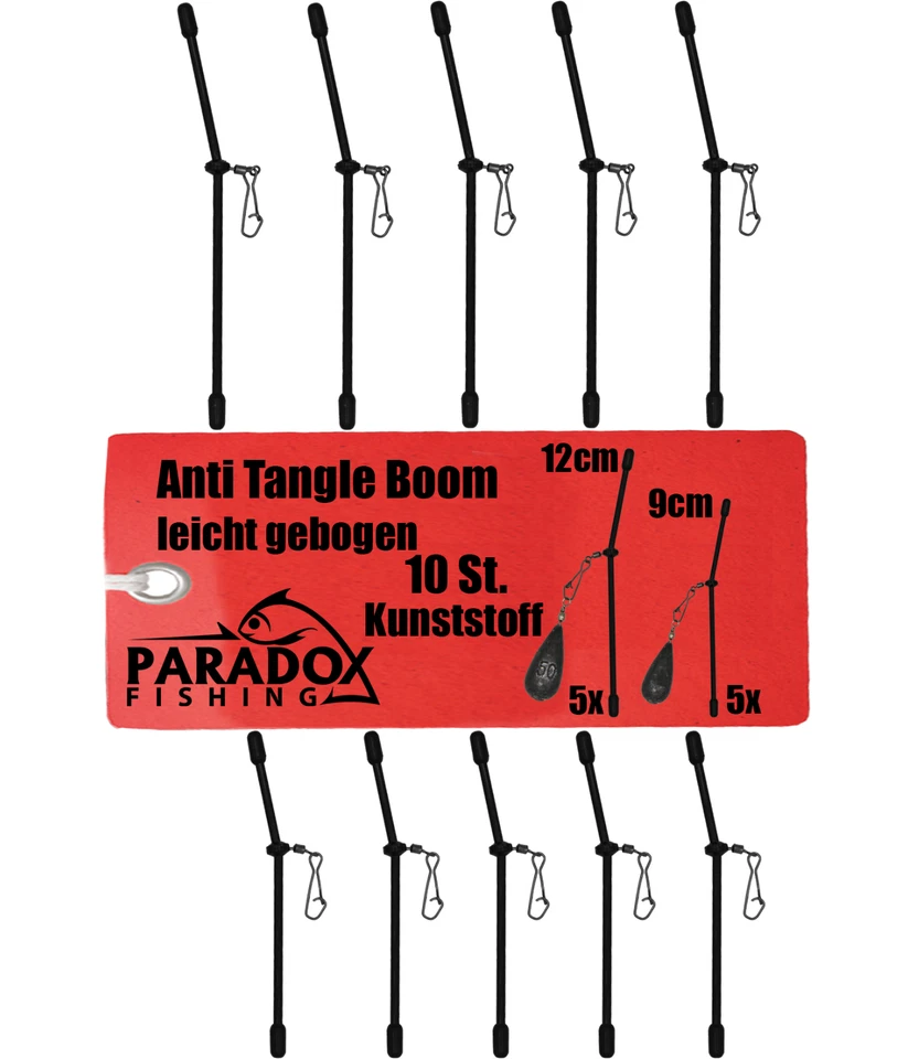 Paradox Fishing Anti Tangle Boom Kunststoff 9cm/12cm Anti-Tangle Feeder Boom ✅