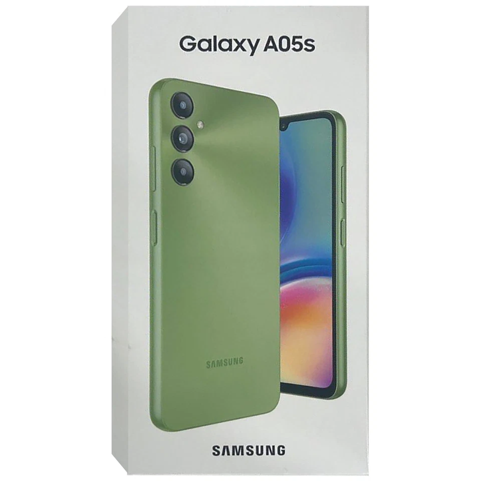 Samsung Galaxy A05s 4G Light Green 64GB + 4GB Dual-Sim Unlocked GSM NEW - Image 1 of 1