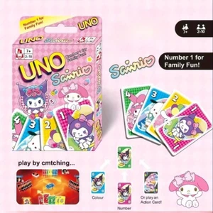 UNO Wild Card Game 112 Cards Family Children Friends Party Game Gift Hello Kitty - Picture 1 of 13