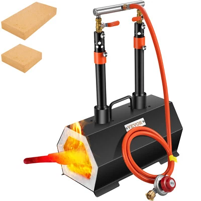 VEVOR Forgia a Gas Propano Esagonale Doppio Bruciatore Temperatura Max. da 1426℃ - Imagen 1 de 4
