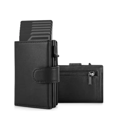Herren Geldbörse - Smart Wallet Mit RFID-Schutz, Slim Wallet, Portmonee, Luxus - Bild 1 von 4