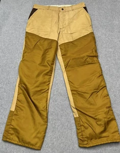 Red Head Canvas Duck Hunting Pants rare vintage 50's nylon protector 34x29 - Picture 1 of 22