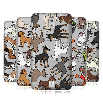 HEAD CASE DESIGNS DOG BREED PATTERNS 2 SOFT GEL CASE FOR SAMSUNG PHONES 2 - Image 1 of 4