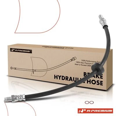 A-Premium Brake Hydraulic Hose Front or for Jaguar XKR 00-06 XJ8 XJR 4.0L 4.2L - Image 1 of 4